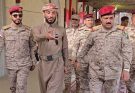 اللواء رداد الهاشمي يستقبل وزير الدفاع في جولة تفقدية لمحور كتاف والبقع