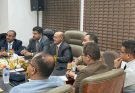 محافظ البنك المركزي يترأس اجتماعاً مع مدراء البنوك لمراجعة أعمال لجنة تنظيم الاستيراد